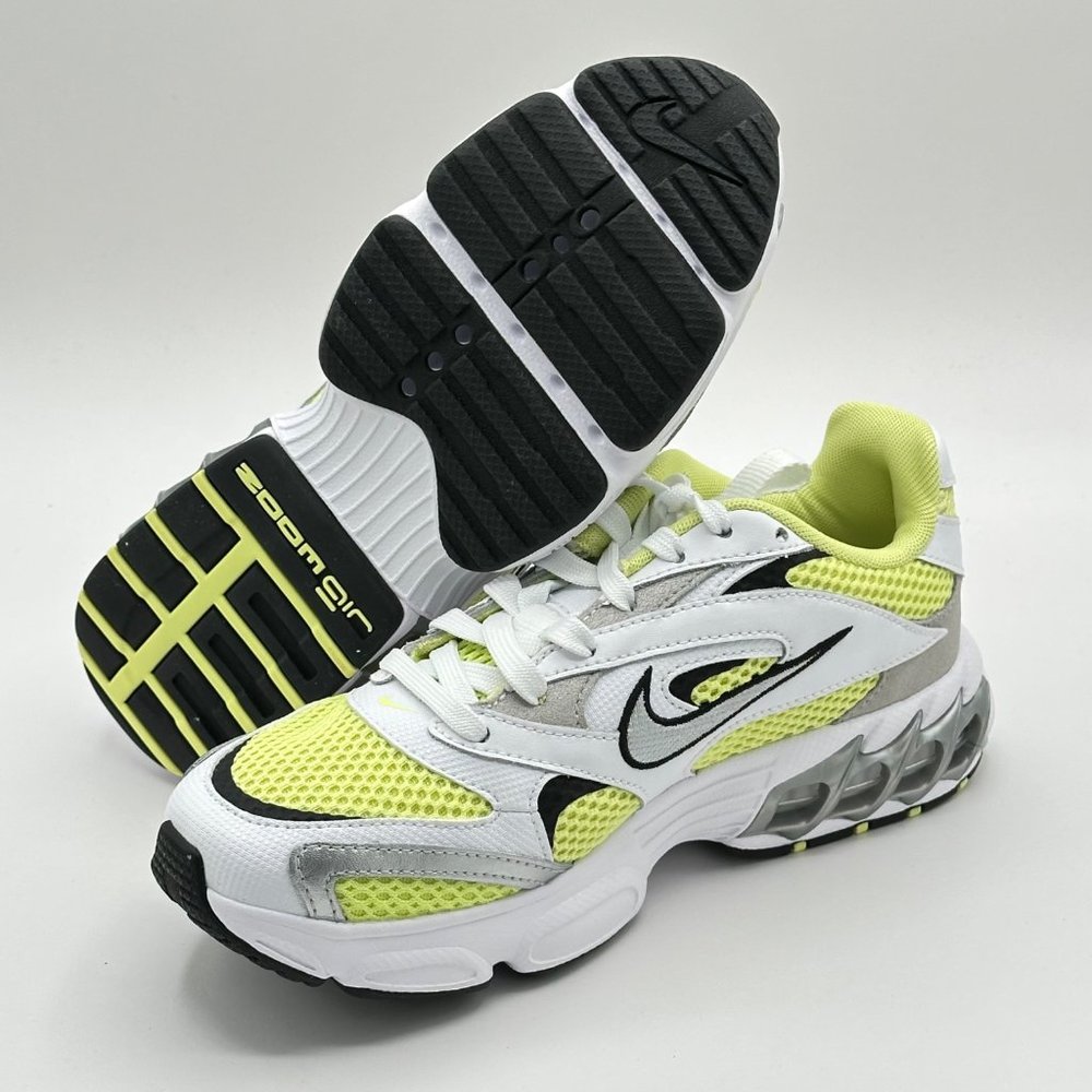 Women's Nike Zoom Air Fire White Light Lemon Twist CW3876-102 Sz 6.5 - Picture 4 of 11